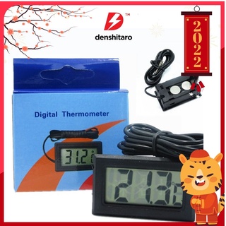 Denshitaro Đồng hồ đo nhiệt độ hiển thị LCD D00-103