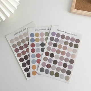 STICKERS/ Miếng dán chấm tròn - dot stickers tiện lợi