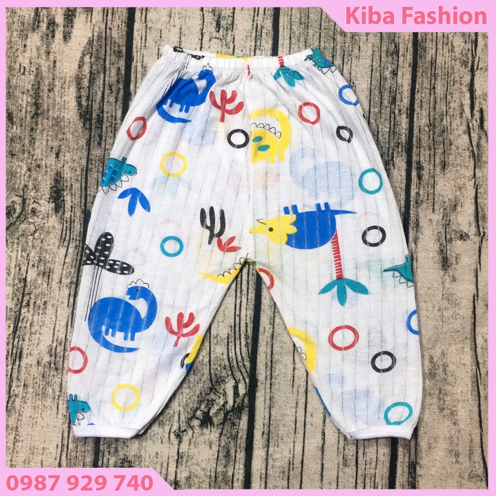 Combo 5 chiếc Quần dài cotton giấy cho bé trai và bé gái