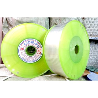 DÂY HƠI PU LION KHÍ NÉN ỐNG 5*8mm *100 MÉT - MÀU TRẮNG