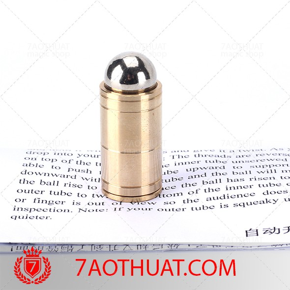 Đồ chơi ảo thuật thú vị: Ball &amp; Tube Mystery (Brass)