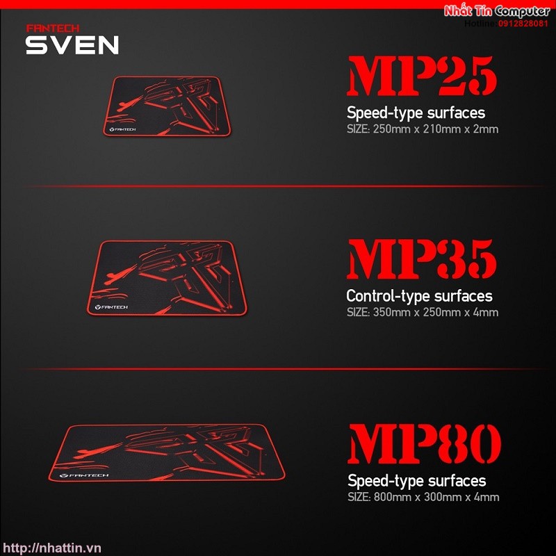 Miếng lót chuột chính hãng FanTech MP80