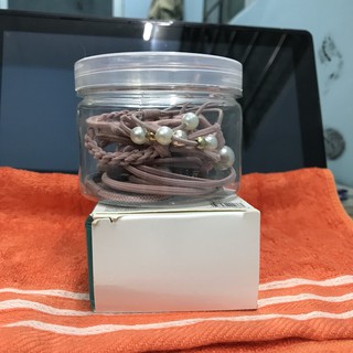 Combo 12 dây chun cột tóc dễ thương giá rẻ