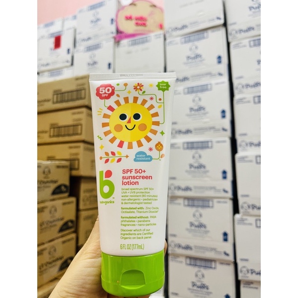 Kem chống nắng Babyganics cho bé Sơ sinh