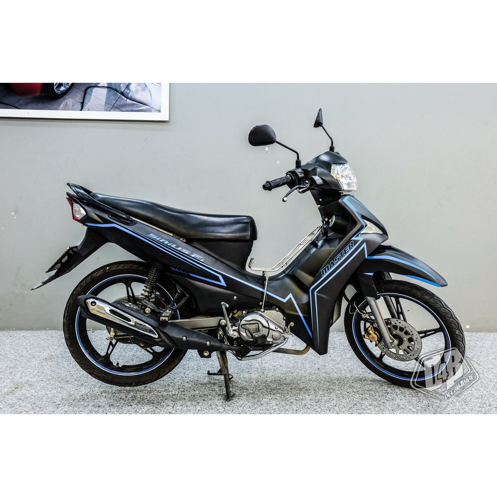Tem Trùm Sirius Fi Đen Chỉ Xanhk