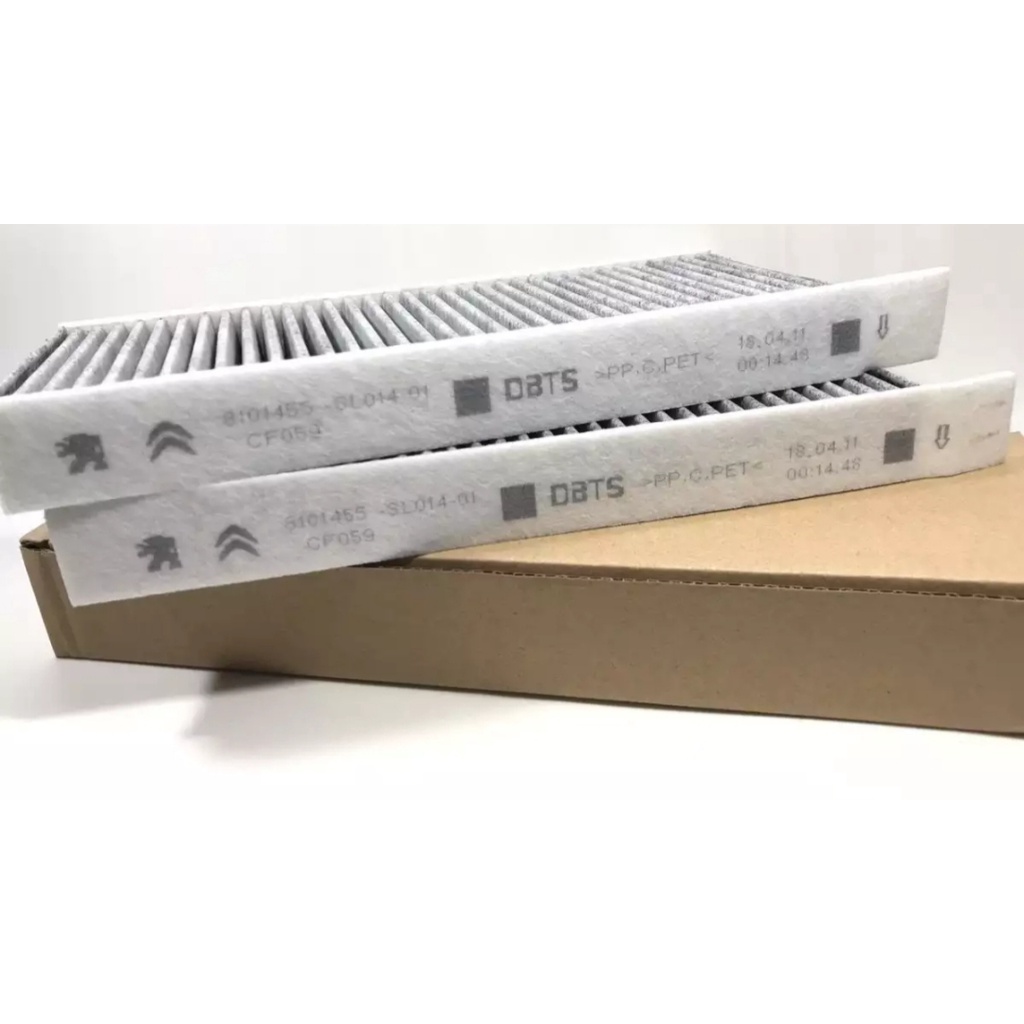 1 Cặp 2 cái Lọc gió điều hòa than hoạt tính Peugeot 3008,5008 đời 2018~ nay / Mã YL00266080