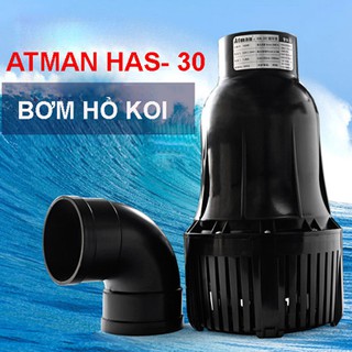 Máy bơm nước cho hồ cá Koi Atman HA-30 (150W ;30.000l/h) ống đứng, BH tại Fish Mart