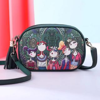 Túi đeo chéo cô gái rừng xanh