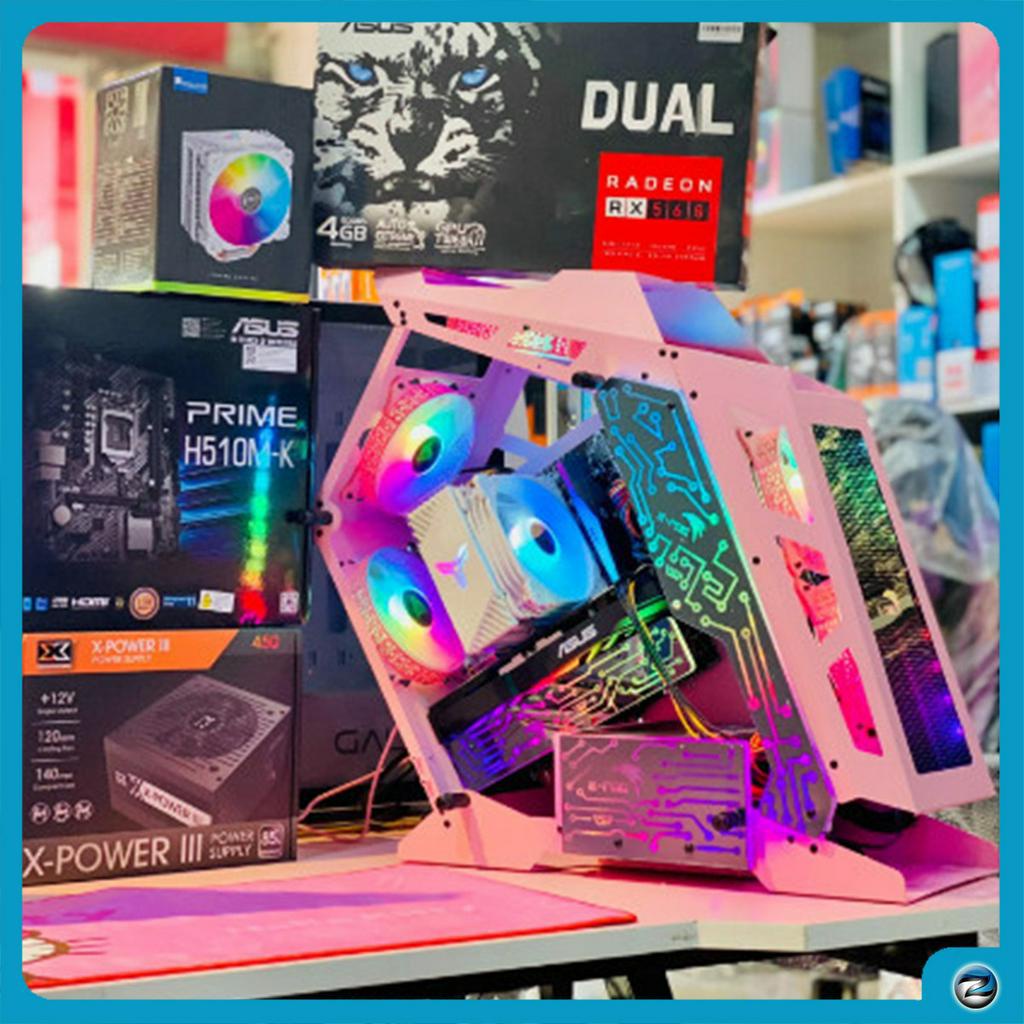 Case Vsp E-Rog Es8 Gamming Thiết Kế Kiểu Dáng Hiện Đại, Chắc Chắn, Sơn Tĩnh Điện Cực Đẹp Kích Thước 563 X 254 X 496 Mm