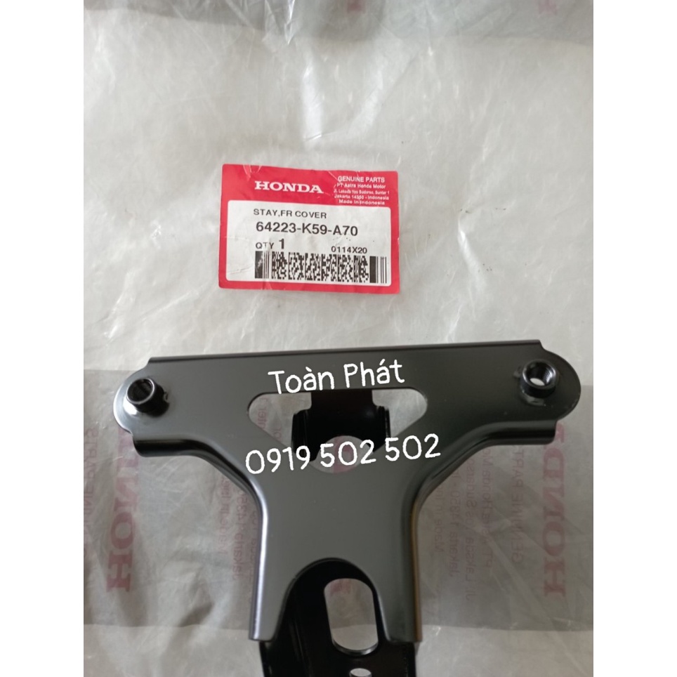 GỌNG SẮT BẮT ĐÈN TRƯỚC VARIO 2017/2019 - 64223K59A70 - VARIO 125/150 - 2017/2019 CHÍNH HÃNG HONDA INDONESIA