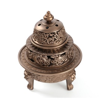 Lư đồng đốt hương chế tác thủ công cao cấp