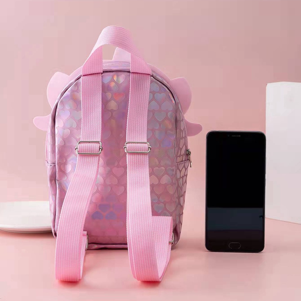 Ba Lô Đeo Vai Bằng Silicon Hình Ngựa Pony Dễ Thương Cho Bé