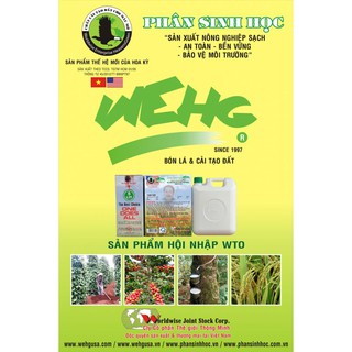 WEGH – PHÂN BÓN SINH HỌC , CHAI 1 LÍT