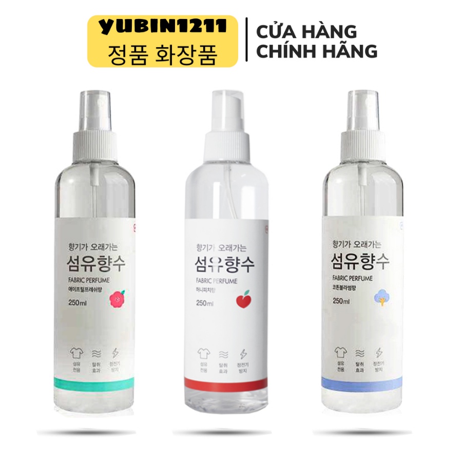 Xịt Thơm Quần Áo 250ml