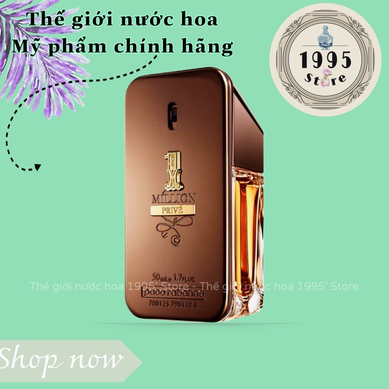 Chai Xịt Mẫu Thử Nước Hoa One Million Prive EDP Test (5ml/10ml/20ml) | Thế Giới Skin Care