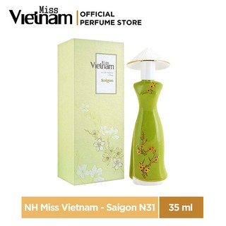  Nước hoa Miss Việt Nam gốm sứ N31 - Saigon  Công ty Mỹ Phẩm Sài Gòn  