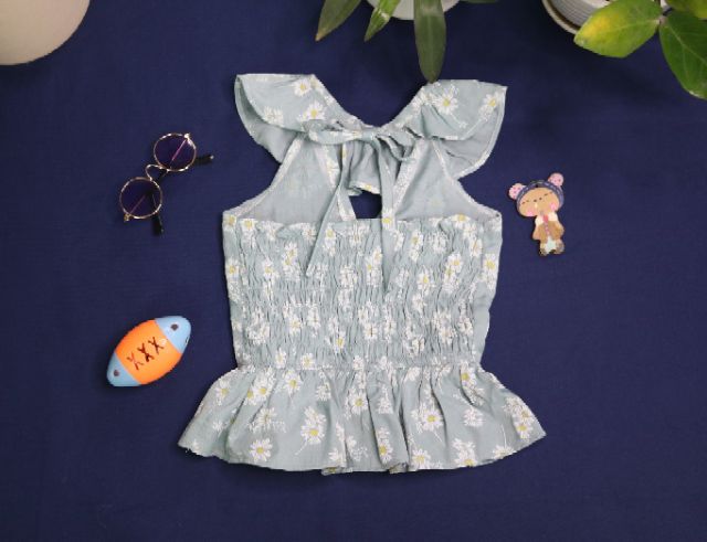 Áo bo chun cắt out cho cún cái