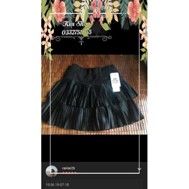 (hoantam852511) ( VTN ) Chân váy 2 tầng dập ly có quần trong - Chân váy ngắn xếp ly QC sang chảnh | BigBuy360 - bigbuy360.vn