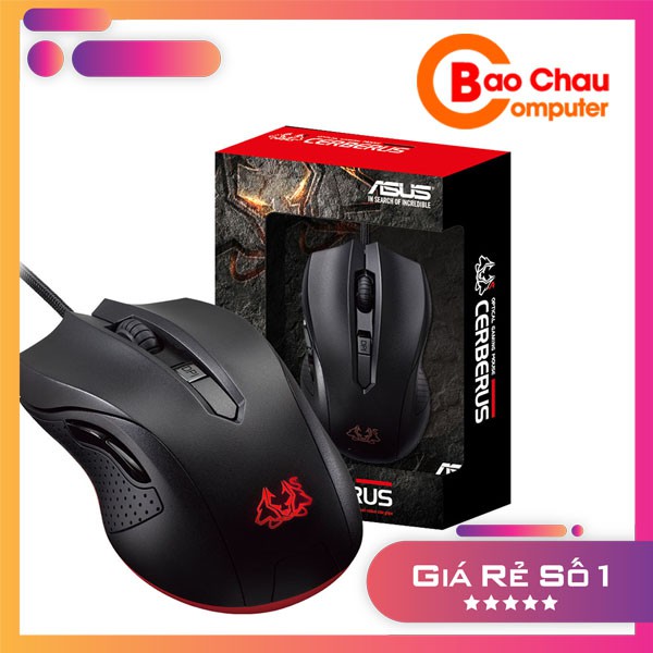 Chuột Gaming Asus Cerberus Gaming (USB, Có dây) chính hãng