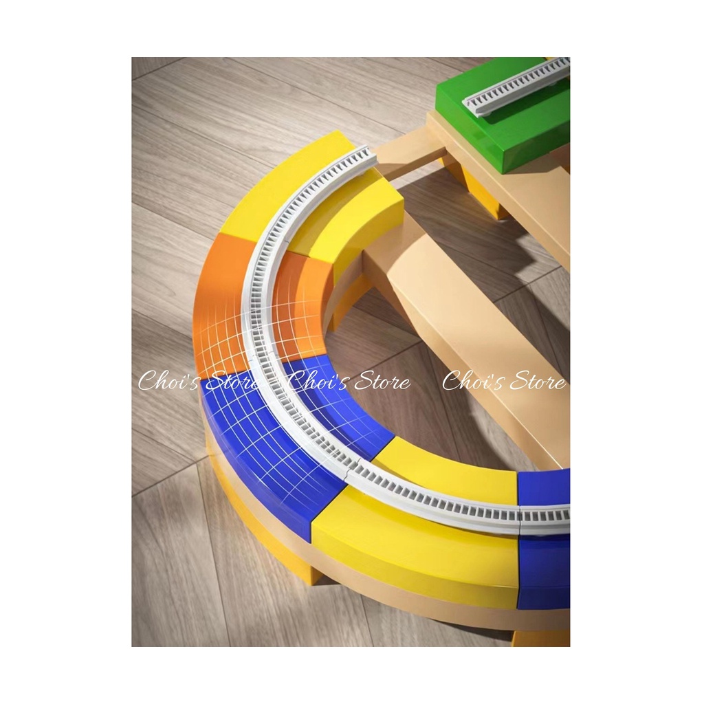 Đồ chơi DIY, nhanh tay nhanh mắt lắp ghép đường ray tàu giúp bé tăng khả năng tư duy, quan sát