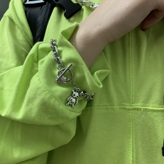 OT Vòng Tay Đính Hình Gấu Y Tá Kiểu Hip-Hop Cá Tính Cho Cặp Đôi