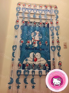 Decan dán cửa doremon