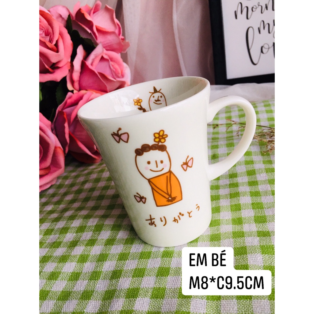 GỐM NHẬT - BỘ SƯU TẬP LY ĐỒNG GIÁ 48K DỄ THƯƠNG