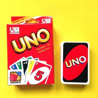 Thẻ cờ UNO ( Hộp 2 bộ 108 lá )