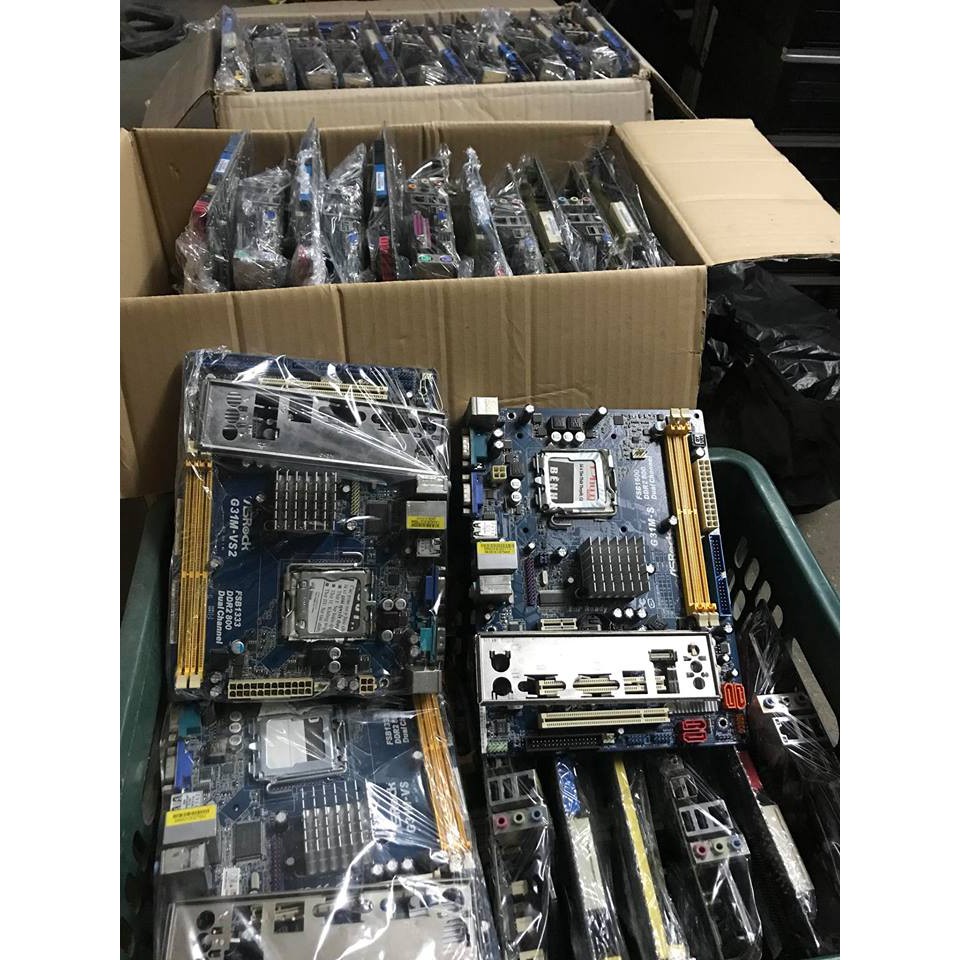 Mainboard 945 G31 G41 H61 H55 H71 H81 B75 B85 H110 chính hãng giá tốt nhất