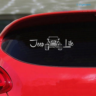 Decal Dán Trang Trí Thân Xe Hơi Jeep Life