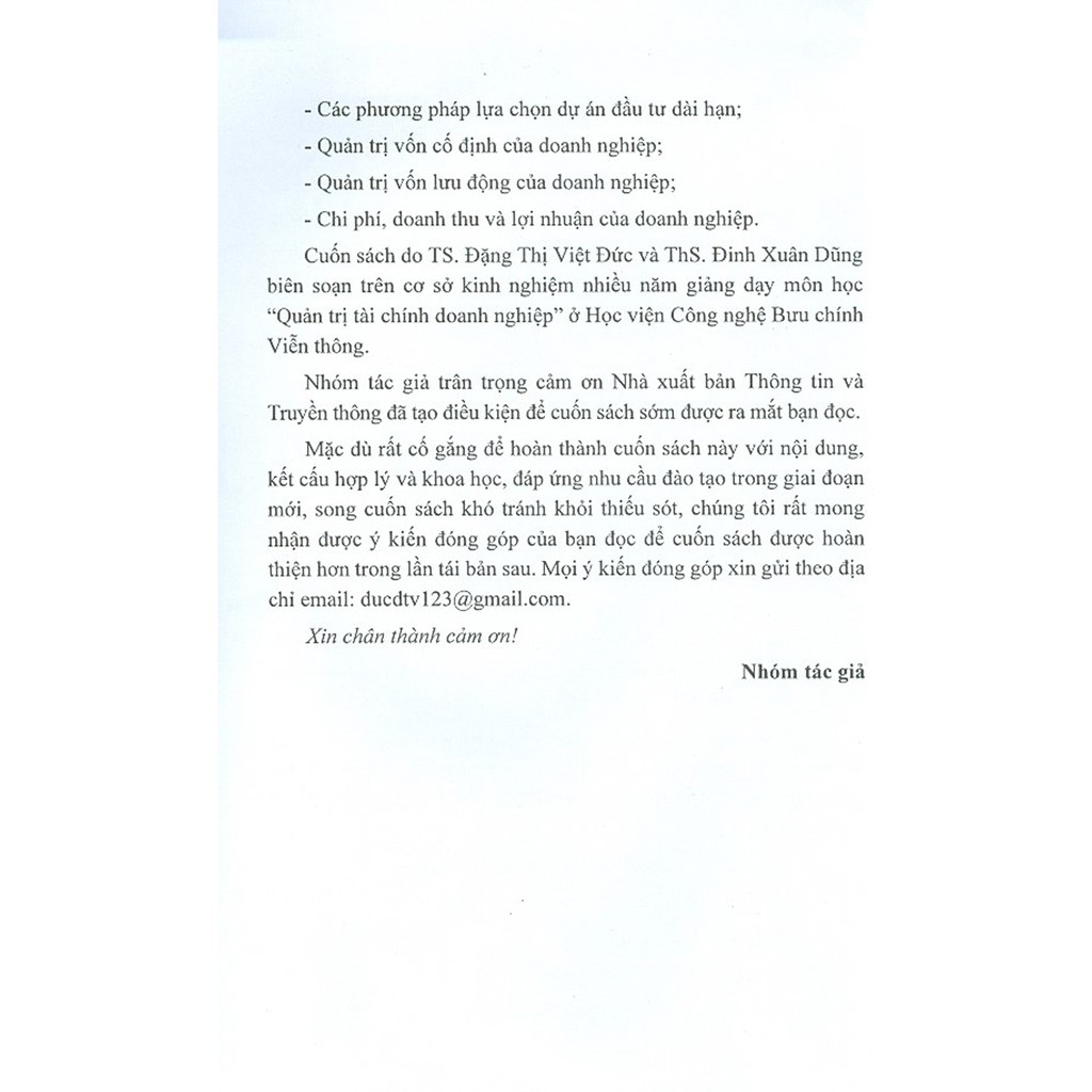 Sách - Quản Trị Tài Chính Doanh Nghiệp | BigBuy360 - bigbuy360.vn