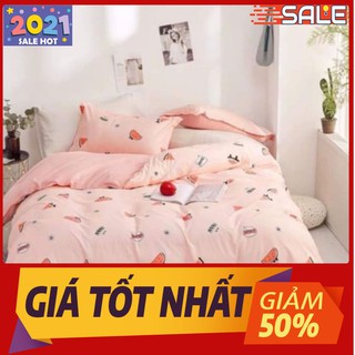 Bộ vỏ chăn ga gối poly cotton nhập khẩu