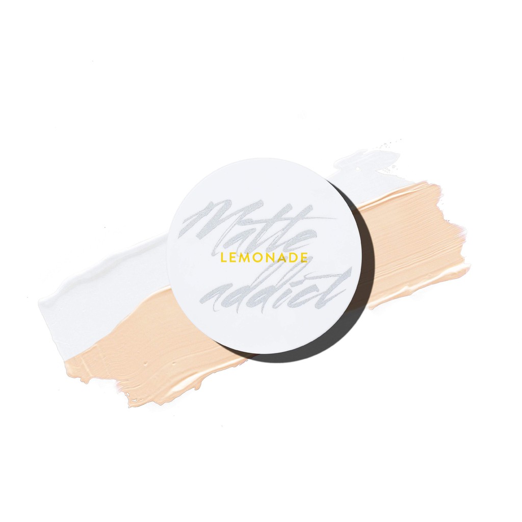 Combo phấn nước kiềm dầu Lemonade Matte Addict Dual Cushion 16g và son lót dưỡng LipFiller 4.5g