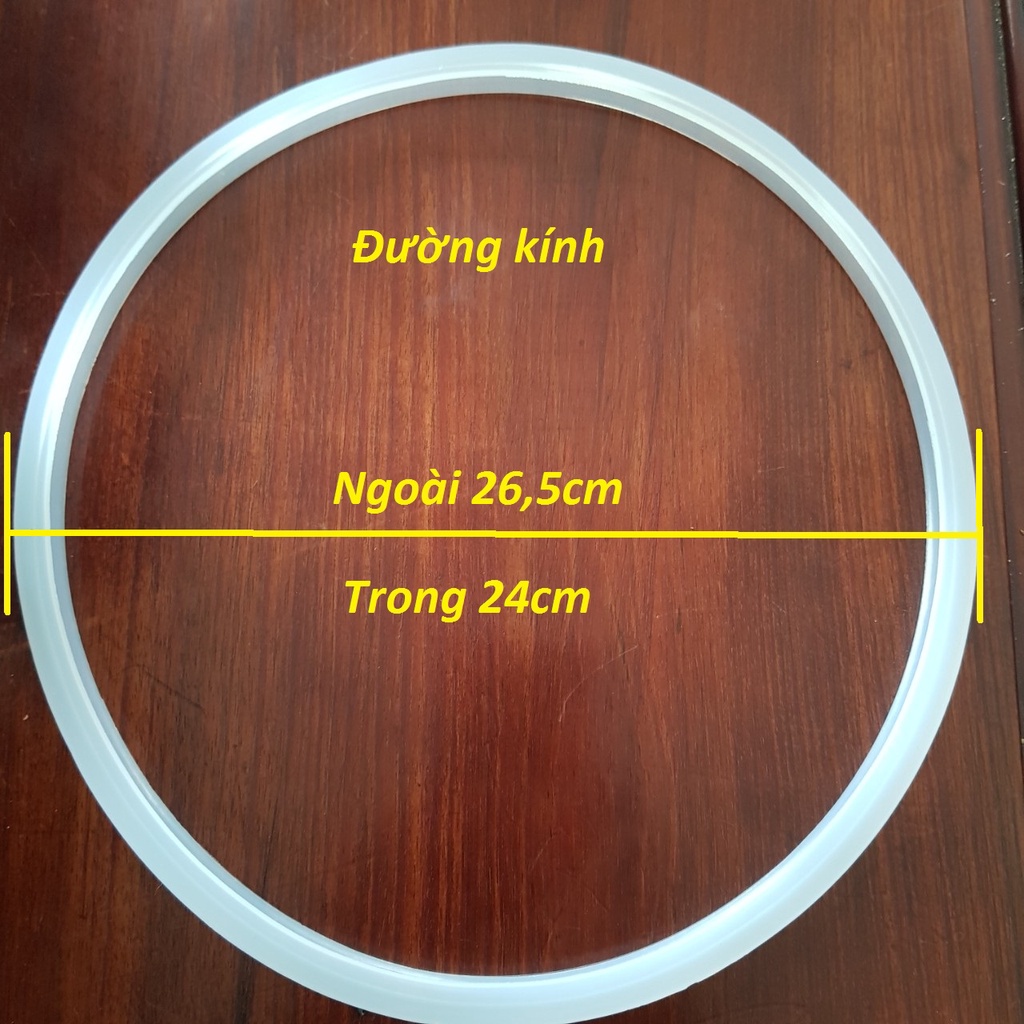 Gioăng cao su có rãnh nồi áp suất GA 1 TAY CẦM DÀI supor, sunhouse.... -giadungthongminhhn84