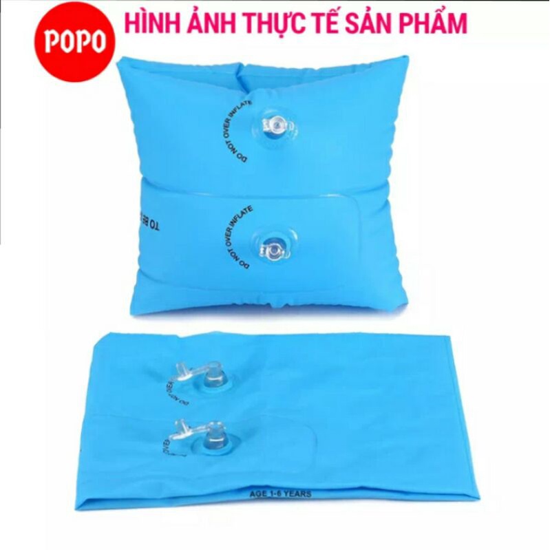 2 PHAO ĐEO TAY TẬP BƠI CHO NGƯỜI LỚN &amp; TRẺ EM POPO LIFE2