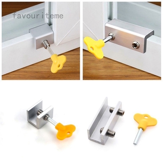 Khóa Cửa Trượt An Toàn Bằng Hợp Kim Nhôm