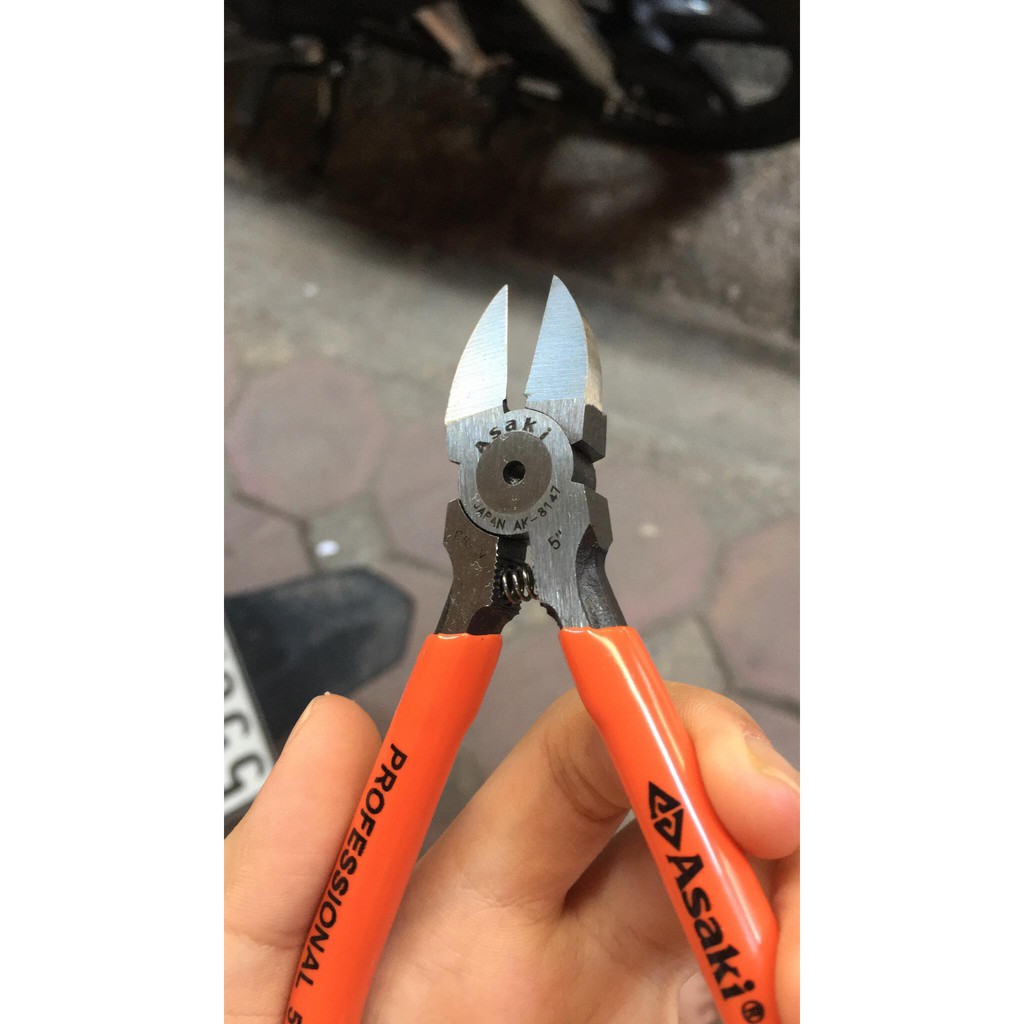 Kìm Cắt Asaki AK-8147 5'' 135mm Made In Japan