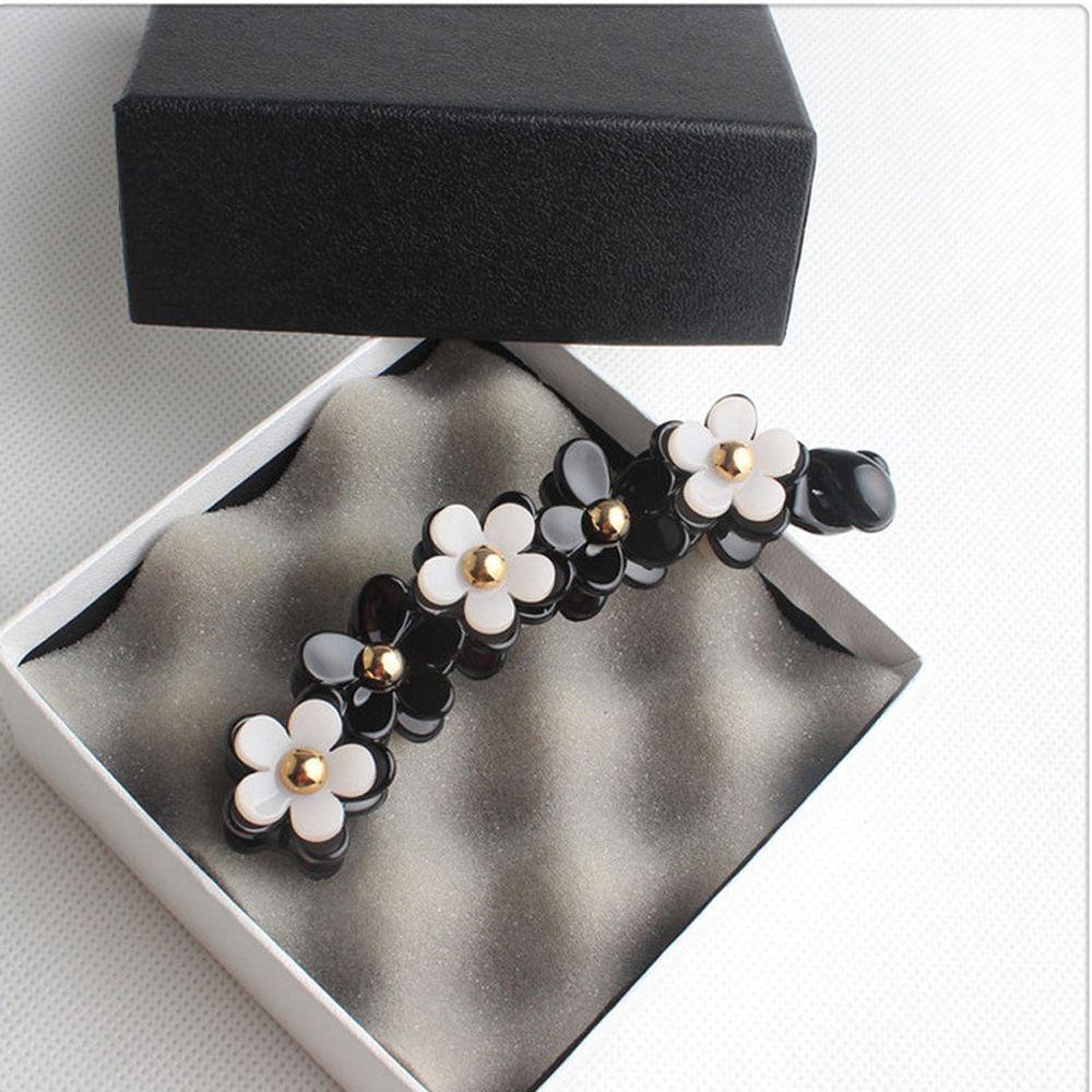 Kẹp Tóc Acrylic Phong Cách Hàn Quốc Cổ Điển Thời Trang Cho Nữ