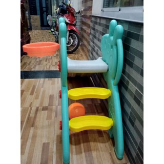 (Freeship)Cầu trượt Bóng rổ 1m4