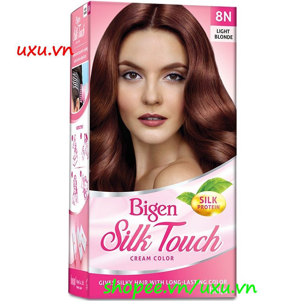 Thuốc Nhuộm Tóc Bigen 8N Vàng Nhạt Silk Touch Cream Color Bst, Với uxu.vn Tất Cả Là Chính Hãng.