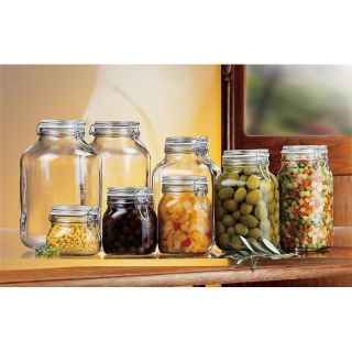 Hũ nắp cài vuông 500ml-4800ml