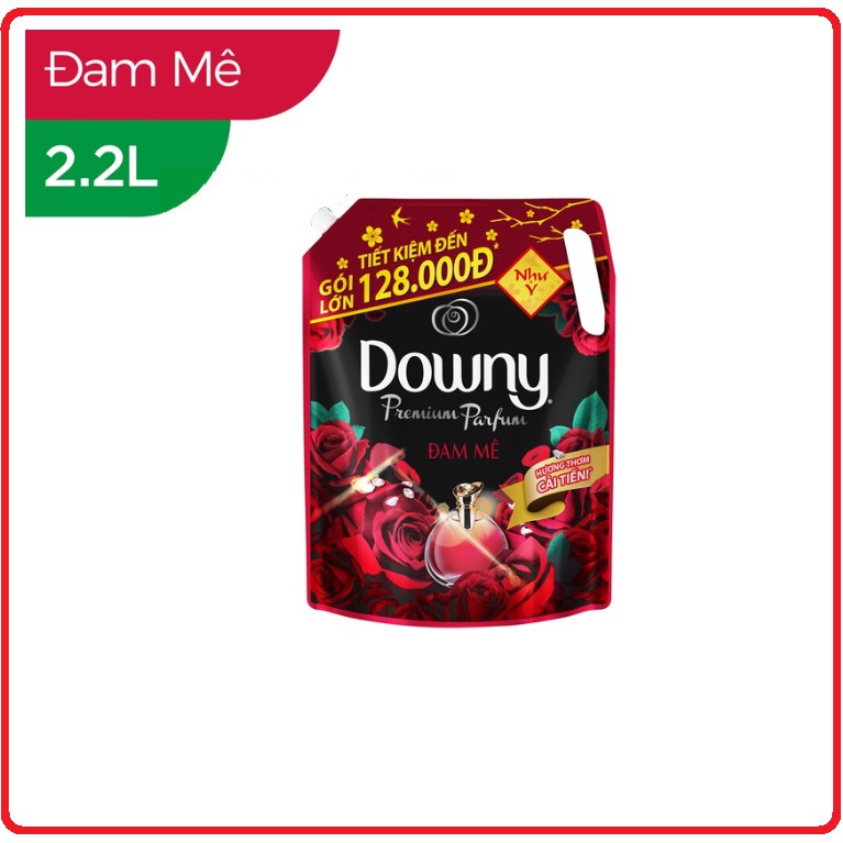 Nước Xả DOWNY Hương Nước Hoa Túi 2,4L/2,2L