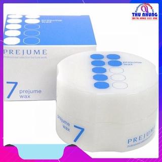 Wax tạo kiểu tóc cứng 7/10 Prejume Milbon Nhật Bản 90g