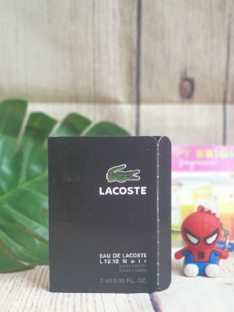 Nước hoa sample nam chính hãng Lacoste đen | BigBuy360 - bigbuy360.vn