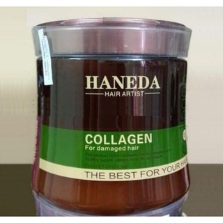 HẤP DẦU PHỤC HỒI TÓC HANEDA COLLAGEN SIÊU BÓNG TÓC 500ML