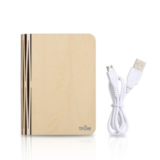 Đèn Led Hình Sách Kèm Cáp Sạc Usb Độc Đáo