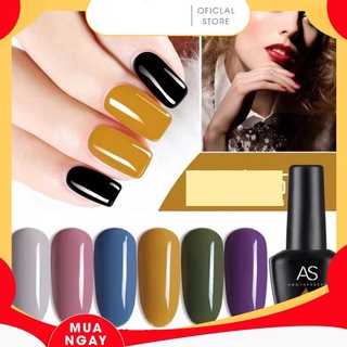 Sơn gel AS bền màu cực kì mướt 15ML (dành cho tiệm nail chuyên nghiệp) - MD