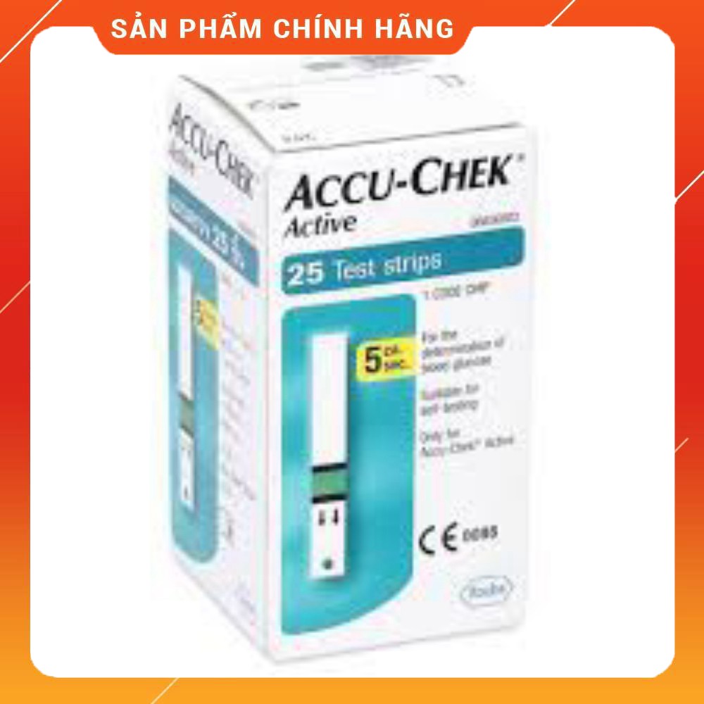 QUE THỬ TIỂU ĐƯỜNG ACCU-CHEK ACTIVE HOPPJ 50 TEST