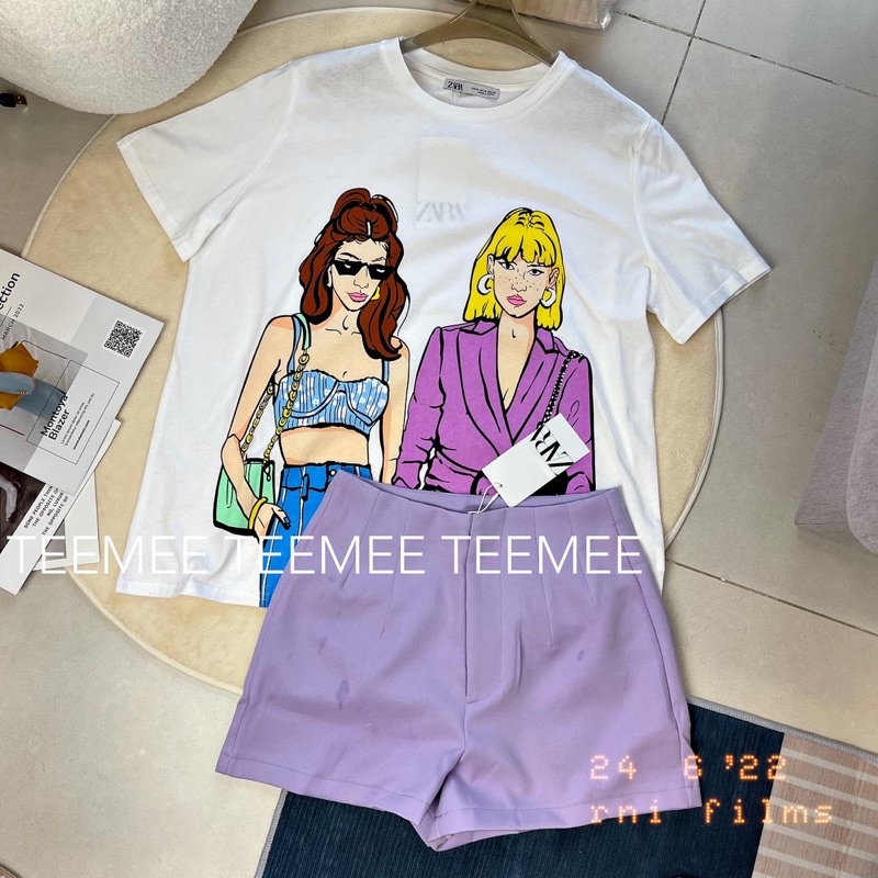 Áo phông hai cô gái