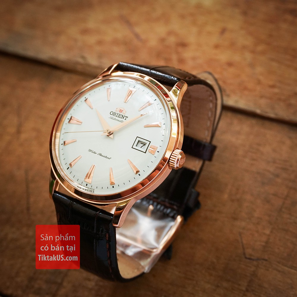 Đồng hồ nam dây da Orient MADE IN JAPAN Bambino Gen 1 FAC00002W0
